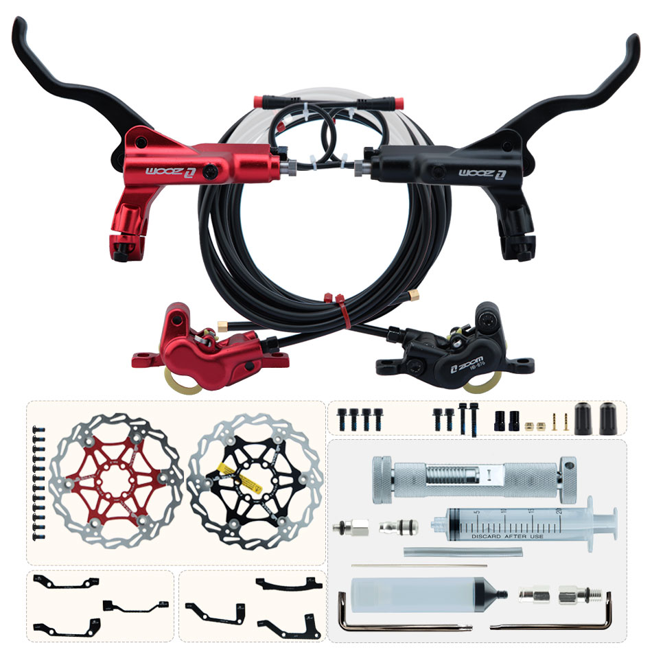 Zoom Hydraulic Brake 4 Piston E-Scooter - ZOOM HB-876E 4-поршневой дисковый гидравлический тормоз,