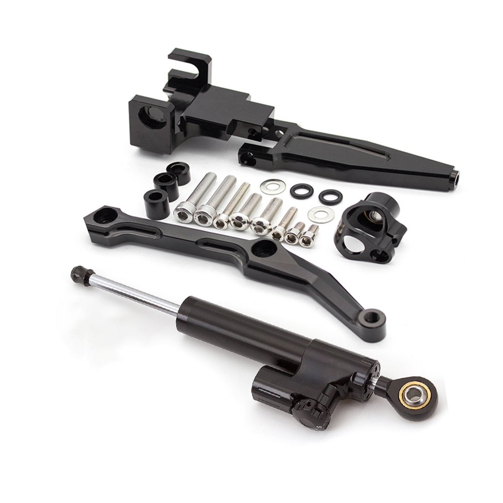 Для Yamaha MT09 Tracer/FJ09 Tr – обзор и цена Steering Damper Stabilizer Kit Cnc
