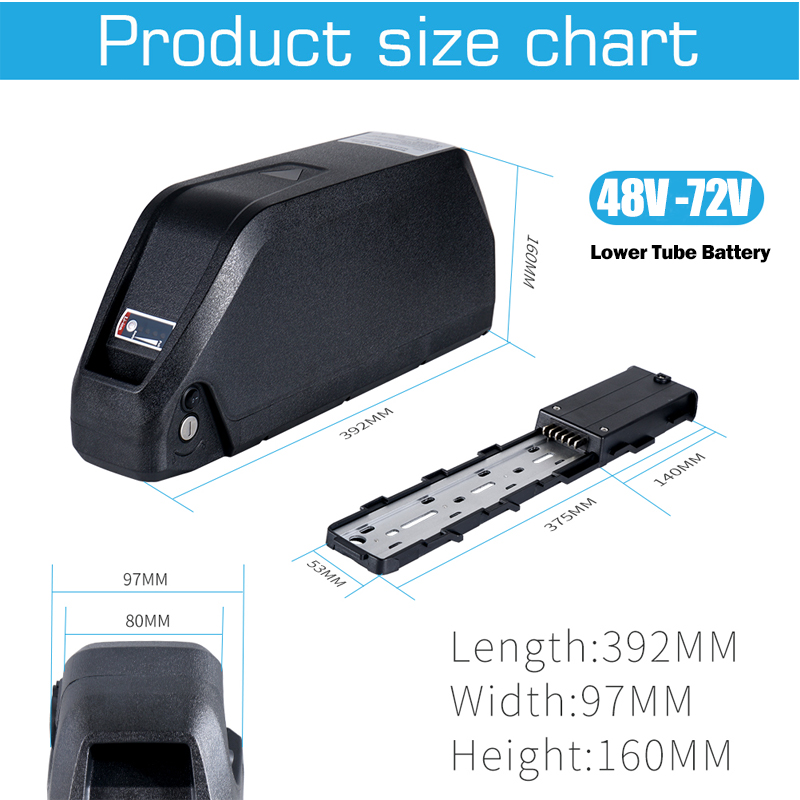 Аккумулятор для электровелосип – обзор и цена 60V 30Ah 21700 Battery Pack