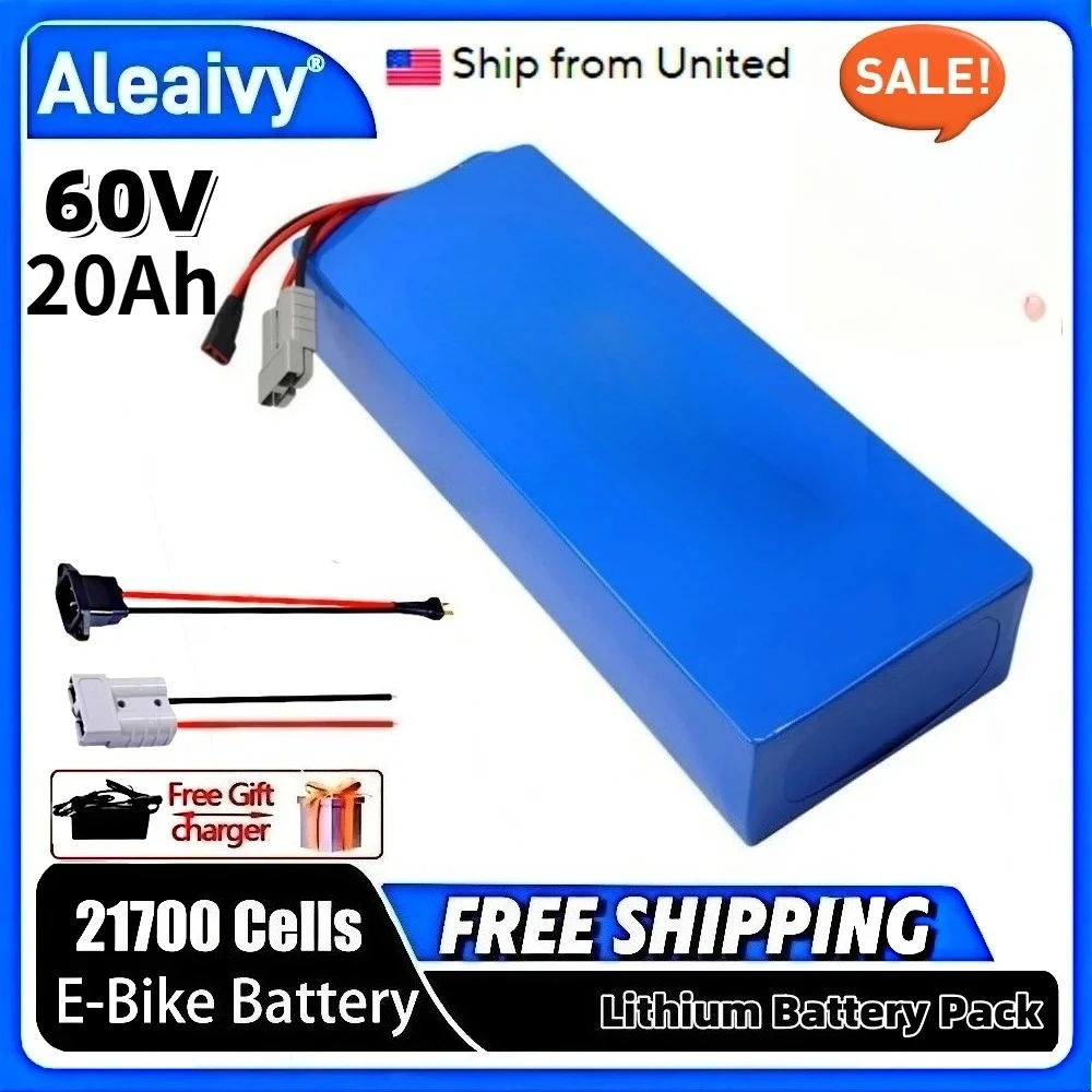Литиевая аккумуляторная батаре – обзор и цена 60V 30Ah 21700 Battery Pack